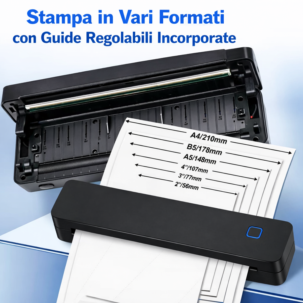 Stampante Termica Portatile Bluetooth A4
